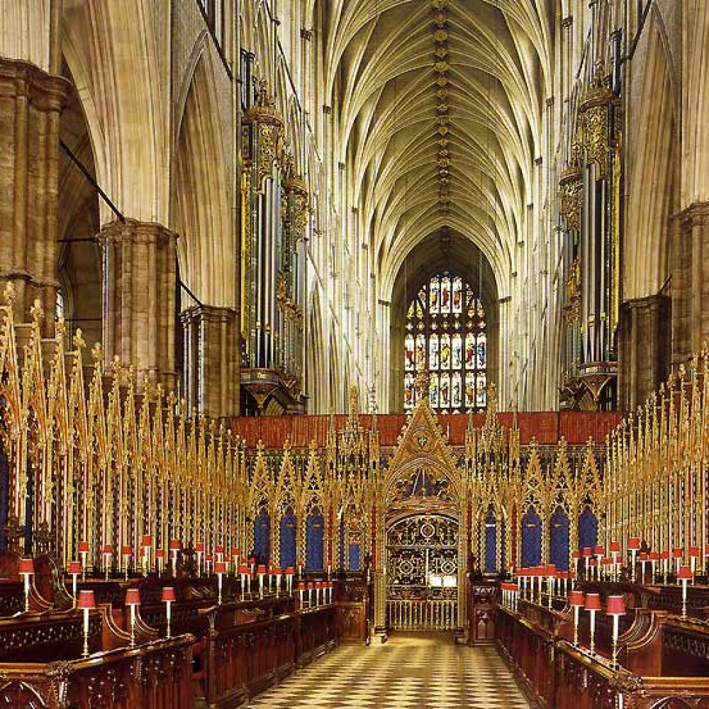 Interior Abadía de Westminster. Fotografía tomada de http://www.viajejet.com/la-abadia-de-westminster/interior-abadia/
