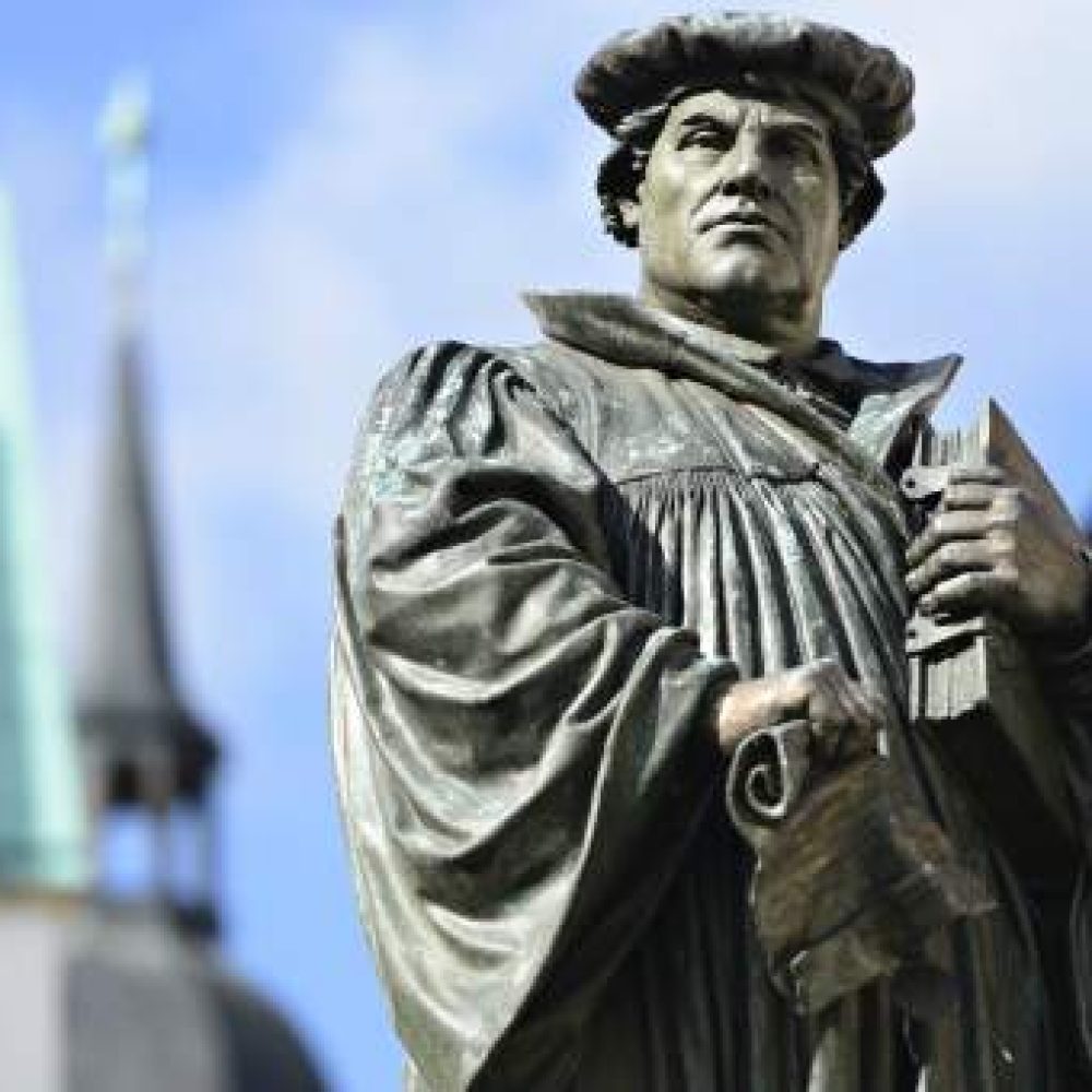 Luther's famous 95 Theses were translated from Latin into German and spread abroad. (Getty Images/iStock/Getty Images Plus/AVTG)