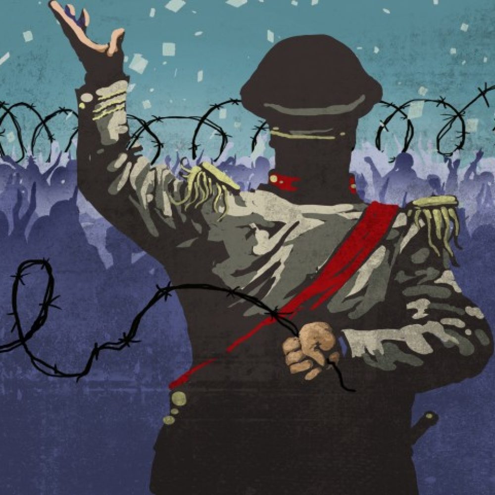 Imagen de Doug Thompson, tomada del sitio: https://share.america.gov/military-rule-might-bring-order-but-cost/