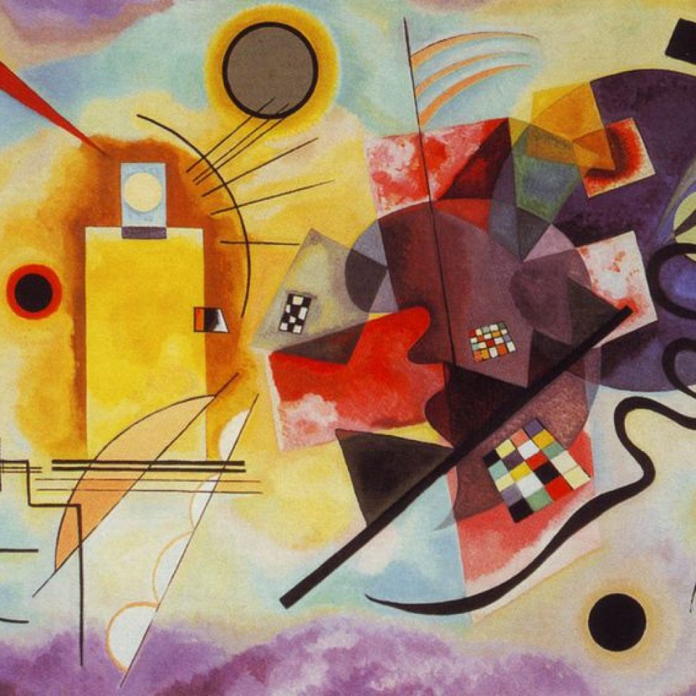 Wassily Kandinsky. Yellow-Red-Blue, 1925